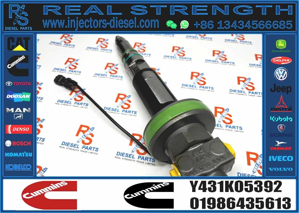 GAMEN High Quality Diesel Engine Fuel Injector Y431K05392 2867147 2867148 For CUMMINS QSK19 QSK38 QSK50 QSK60 Engine