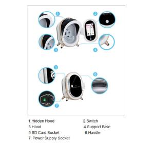 Quality Professional Moisture Analyzer , Moisture Facial Analyzer Machine wholesale