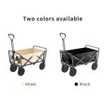 Double Oxford Cloth Detachable Folding Rolling Cart Outdoor Multifunctional