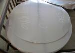 Construction Mill Finished Aluminium Sheet Circle Plain Hard Anodizing Enameling