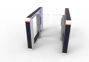 Quality Fast Passing RFID Tripod Turnstile Gate High Security Tempered Glass wholesale