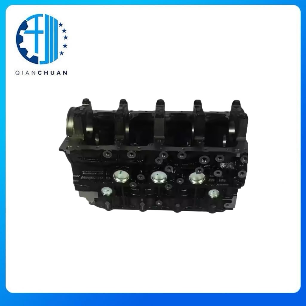 4JB1 Cylinder Block 8-97352744-2 For SH60 SK60 Excavator Engine Parts