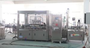 China 200ml-2500ml Glass Bottle 3000bph Syrup Filling Machine washer filler sealer 3 in 1 on sale