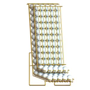 Quality 2 Layers Sport Equipment Racks Overall Welded Structure wholesale