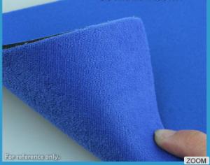 Quality Chemical Resistance Soft Neoprene Fabric , 3-7MM SBR Neoprene Sponge Foam wholesale