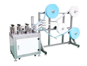 Quality Semi Automatic KN95 Face Mask Making Machine For Medical Supplies Manufacturing Plant wholesale