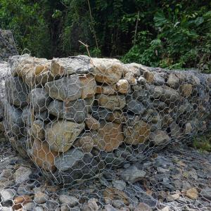 Quality Hexagonal Gabion Wall River Bank Reinforcement Anti Corrosion Steel Mesh CE ISO wholesale
