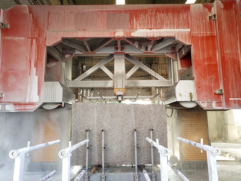 Multi Wire Saw Machine For Block Cutting