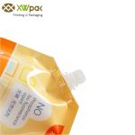 Aluminum Foil Pet Food Spout Pouch Bag Reusable Liquid Food Packaging Heat Seal