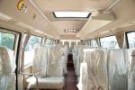 7.7 Meter 31 Passenger Luxury Tour Coaster Minibus Coach Low Gross Weight