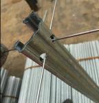 Hot Dipped Galvanised Steel Vineyard Posts For Vineyard / Farming
