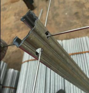 Quality Hot Dipped Galvanised Steel Vineyard Posts For Vineyard / Farming wholesale