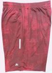 Chenille Embroidery Mens Short Jogger 140gsm Knitting Fabric