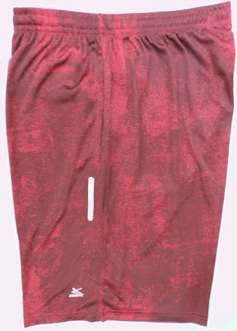 Chenille Embroidery Mens Short Jogger 140gsm Knitting Fabric
