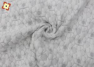 Quality Air Layer Elastic Mattress Quilting Fabric Jacquard Grey Bamboo Fiber Mattress Pillow Fabric wholesale