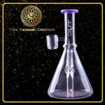 7" Recycler Matrix Percolator Glass Bongs For Tobacco Adequate Stock