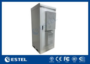 Quality Powder Coated Outdoor Telecom Cabinet With Dual Cooling System And Power System wholesale