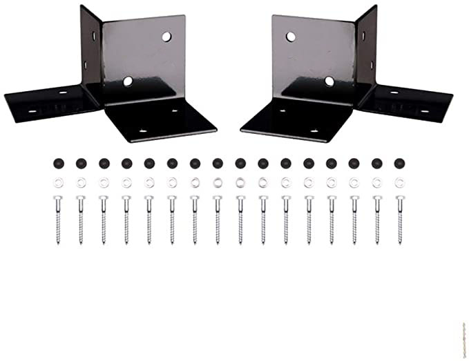 Red or Customized Heavy-duty Pergola Post Base Bracket for High Carbon Steel Floor