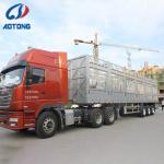 3*13ton Axle Steel Semi Cargo Trailer for Livestock Transport in Nigeria and