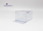 0.3mm Rigid Clear PVC Packaging Boxes Without Printing Hang Strip On Box Top