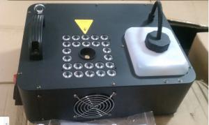 Quality 3w 12pcs Rgb Led Stage Fog Machine / Dry Ice Smoke Machine For Wedding Event wholesale