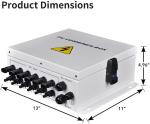 34 in 1out 500vac String Solar Dc Combiner Box for outdoor