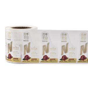 Quality Custom Adhesive Waterproof Label Synthetic Paper Body Wash Bottle Packaging wholesale