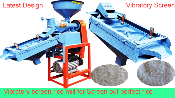 DONGYA AGRO SS Head Vibratory Screen Rice Mill With Vibration Screen