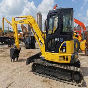 Quality High quality 6 tons used Japan imported Komatsu pc 55 MR crawler excavator with lower working hours wholesale