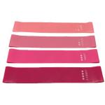 0.45mm Debossed Logo TPE Resistance Bands BSCI Eco Friendly