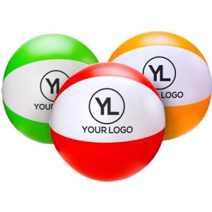 Quality Recycled Custom Inflatable PVC Beach Ball Antiburst Odorless wholesale
