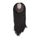 Cuticle Remy Hair Topper Full Injected Poly skin Best Quality Hair Top Piece