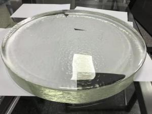 Quality Tabletop Thick Round Clea K9 SGS Lead Cut Crystal Glasses wholesale
