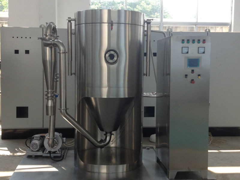 Spirulina Powder Spray Drying Machine , Close Loop Pilot Scale Atomizer Spray Dryer