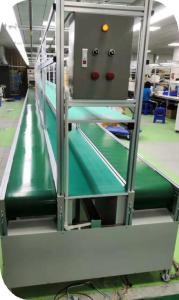 Quality Three Row Assembly Line Belt Conveyor High Capacity For Manufacturing Industry wholesale