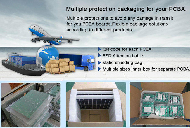 Smt Circuit Board Assembly Contract Manufacturing Square Pad