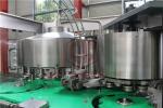 Volumetric Bottle Vial Filling Aluminum Canning Equipment With Bottle Washing