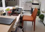 Kitchen Saddle Leather Side Chair