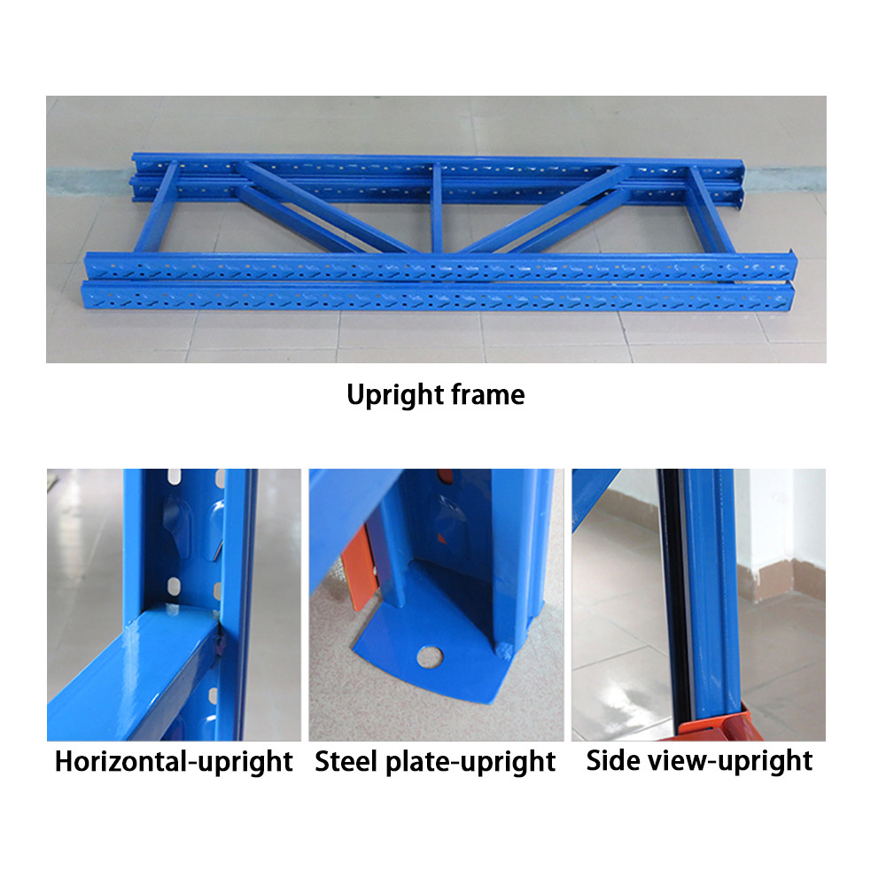 Four Layers Industrial Storage Rack Capacity 200kg / Layer Corrosion Protection