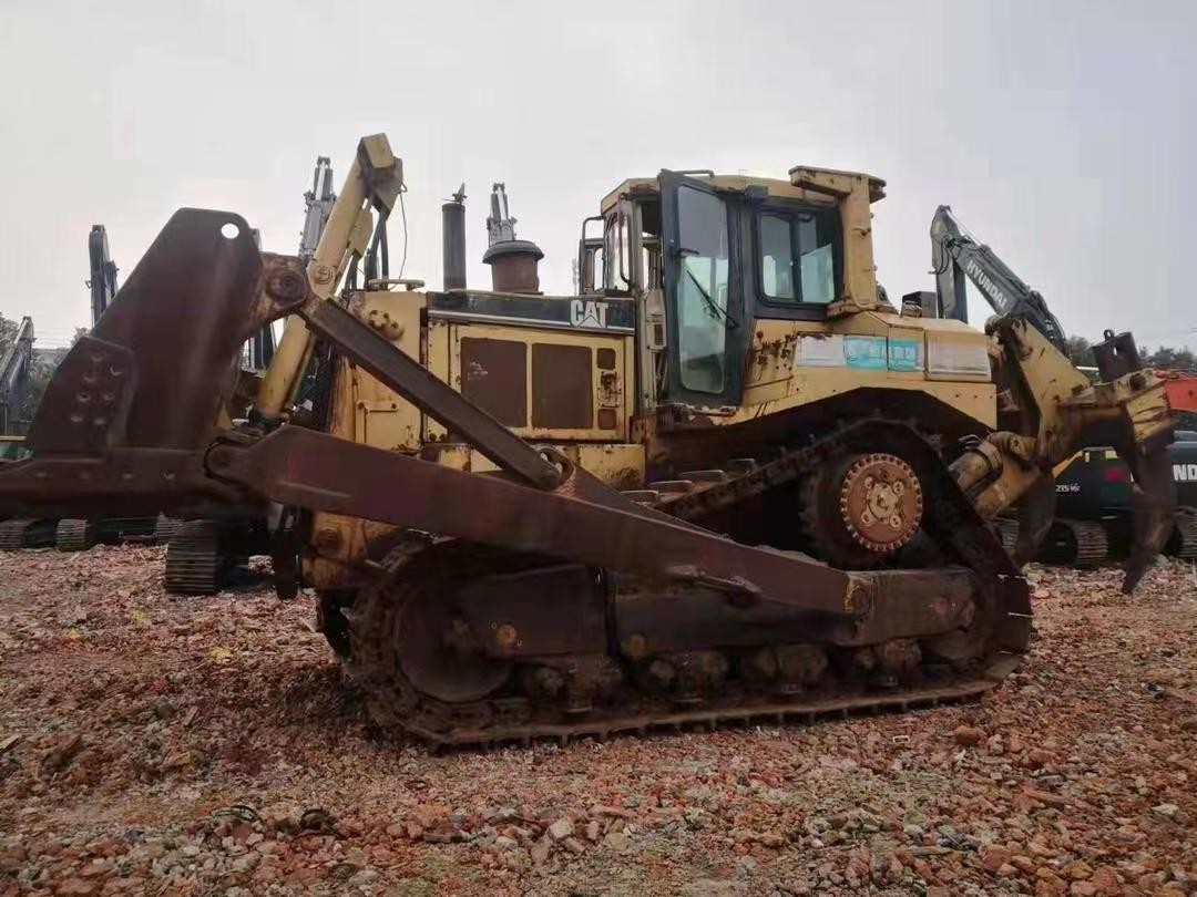 Original Color D8R LGP Used Caterpillar Bulldozer With Hydraulic Ripper