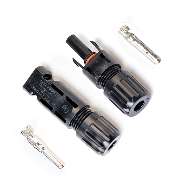 LOW VOLTAGE Male Female Waterproof Pv004 Solar Panel Pv004 Connector for Professional Solar Energy System 1000v 1500v 30a 50a