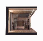 30ft Prefabricated Wooden Glass House Sunshine House Container Prefabricated