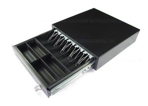 Quality 7 KG Black USB Electronic Cash Registers Money Box 410D 5 Compartments wholesale
