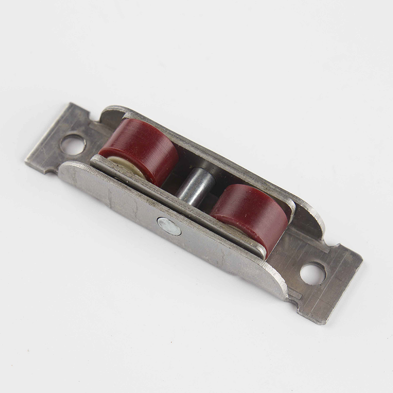 16mm UPVC Sliding Door Window Pulley with POM Wheel and Stainless Iron/Steel Frame