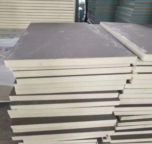 Exterior Roofing Class A Pu Insulated Sandwich Panels 60mm Fire Insulation