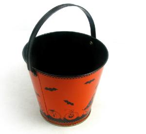 Quality Happy Halloween Tin Buckets for Popcorn wholesale