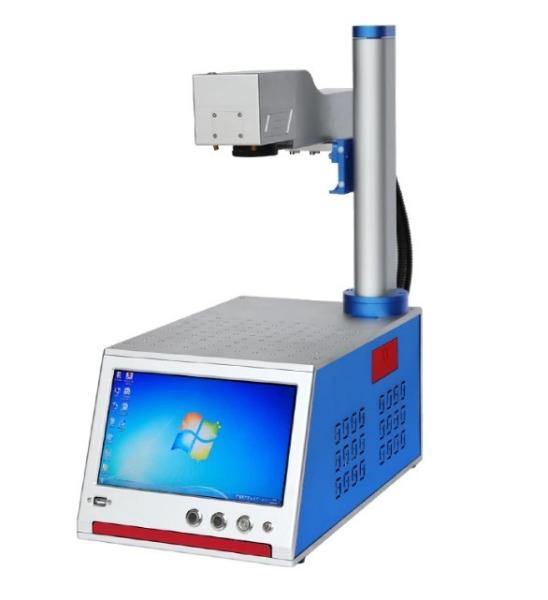 Desktop Portable Mini Mopa Uv Fiber Laser Marking Machine 30w 20w 10w for