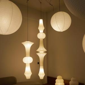 Quality Janpanese Akari Rice Paper Lamp Nordic Noguchi Yong Pendant Lamp(WH-AP-599) wholesale