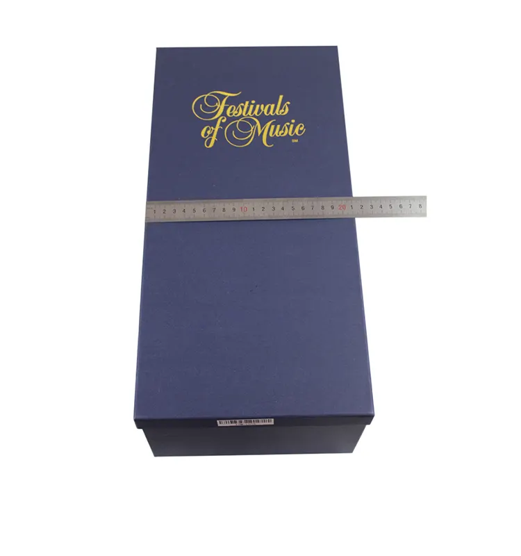 Customized Rigid Box for Personalized Champagne Whisky Red Wine Cigar Gift Packaging