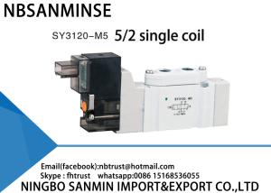 Quality SY3120 SY5120 SY7120 Pneumatic Compact Solenoid Valve Mini Valve Automation SMC Replace AC220V DC24V wholesale